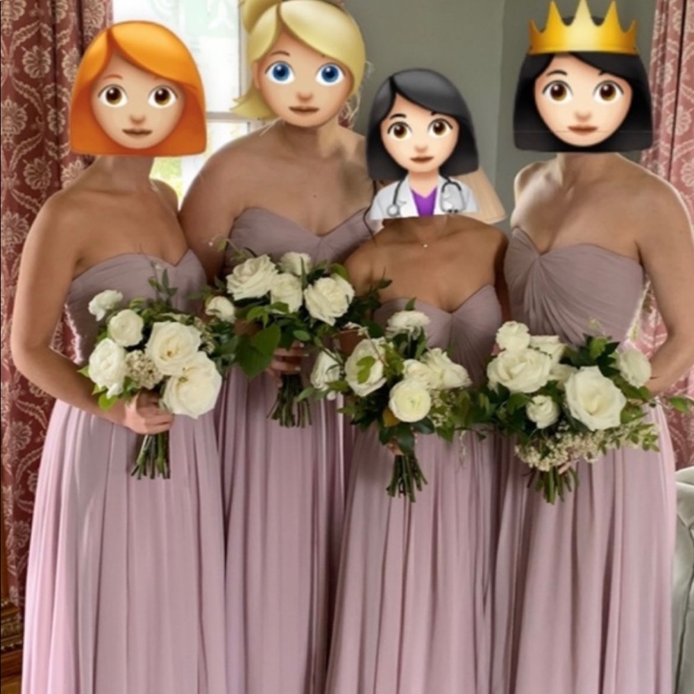 Jenny Yoo Mira Bridesmaid Dress in "Sweet Pea" - Picture 2 of 3